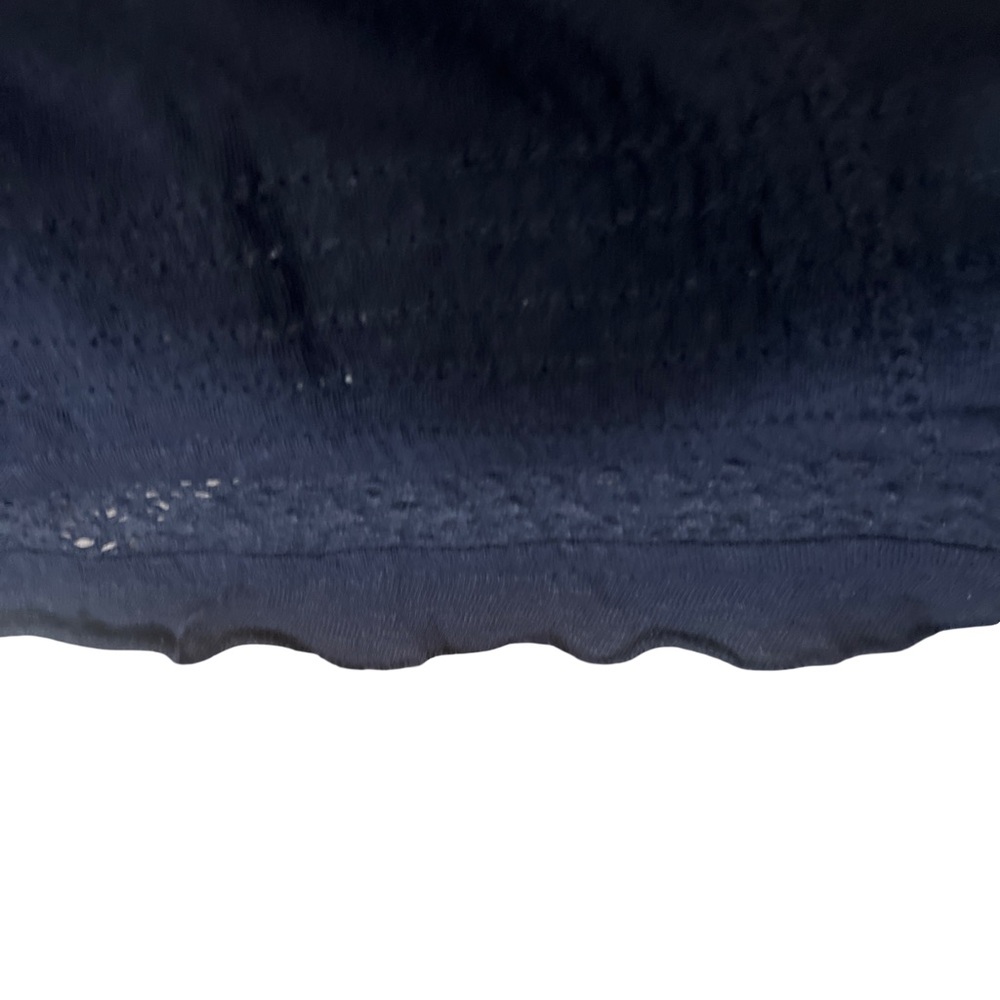Free People Women’s Fast Times Navy Too with Floral Embroidery and Beading - Picture 11 of 15